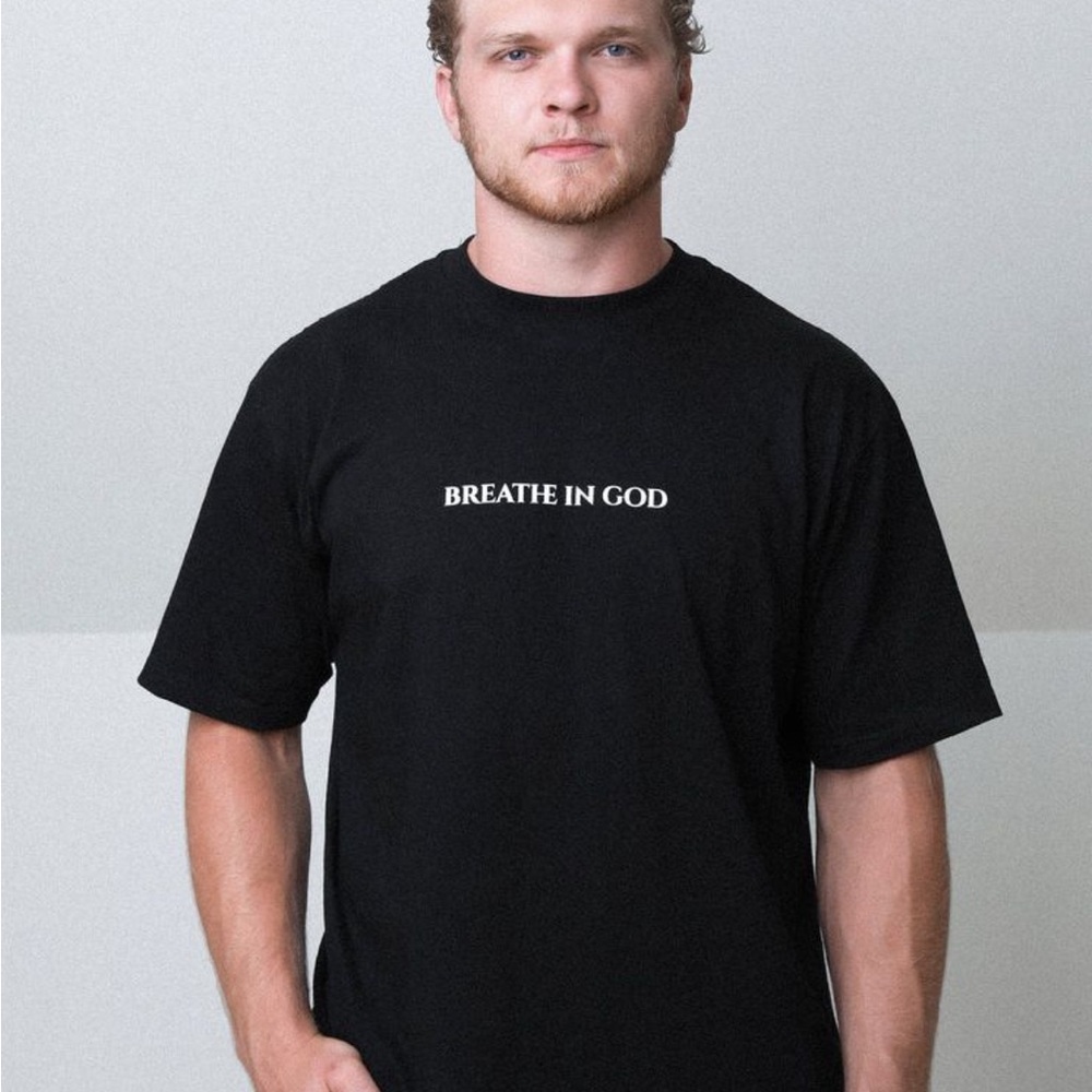 NWOT size 4x House of Hutch Breathe in God Tshirt Detroit Lions Hutchinson new